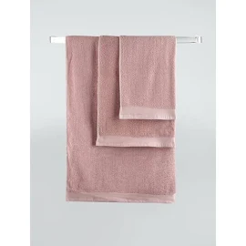 George Home Dusky Pink Cotton Hand Towel