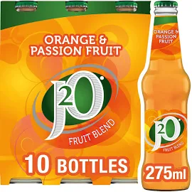 J2O Orange & Passion Fruit 10 x 275ml