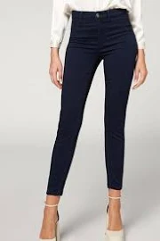 Calzedonia Women's Soft-Touch Thermal Skinny Jeans - Blue