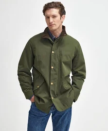 Barbour Winter Spoonbill Waterproof Jacket Mens Olive Size: M