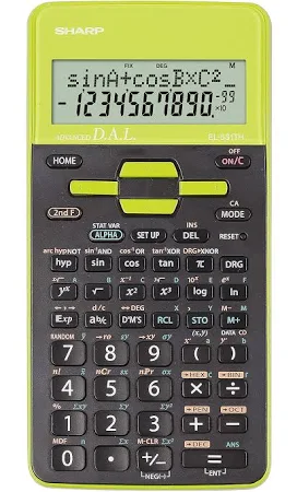 Sharp Black EL-531XH Scientific Calculator