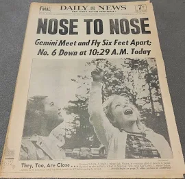 Daily News December 16, 1965 Vintage Newspaper Cover