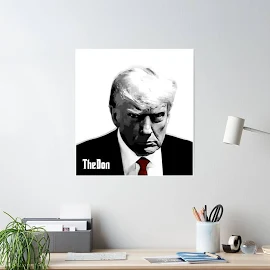 Trump Don Mugshot donald trump Poster