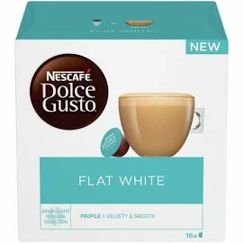 Nescafe Dolce Gusto Flat White Coffee Pods 16 Capsules