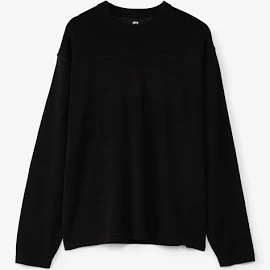 Stüssy Football Sweater Black