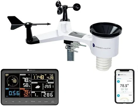 Ambient Weather WS-2902 10-in-1 Wi-Fi Professional Weather Station