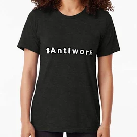 Antiwor Reddit (Black) Reddit Tri-Blend T-Shirt