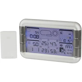 Stylish Sleek Design Wireless Weather Station W Outdoor External Sensor