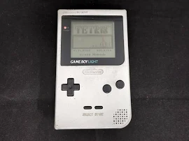 L5114 Nintendo Gameboy Light Console Silver Gb Japan Rare