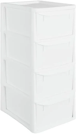 Argos Home 4 Drawer Plastic Storage Tower