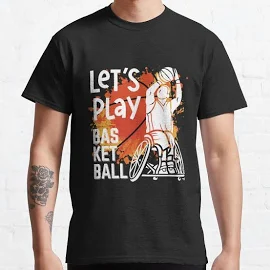 Wheelchair Basketball Player Athlete with Disabilities Basketball Classic T-Shirt