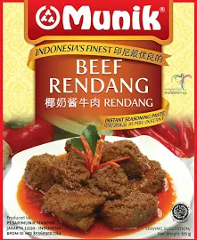 Munik Bumbu Rendang (Beef in Chilli and Coconut Milk Seasoning) 115gr