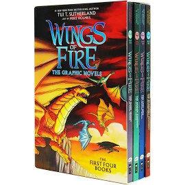 Wings of Fire Graphix Paperback Box Set (Books by Tui T. Sutherland