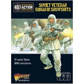 Bolt Action - Soviet - Veteran Squad in Snowsuits