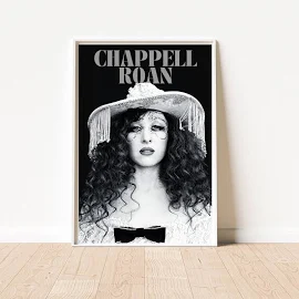 Chappell Roan Poster, Music Wall Art, Pink Pony Club Print, Minimal Wall Art, Portrait Poster, Digital Art Print, Femininomenon Print