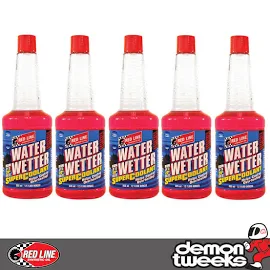 5 X Red Line Water Wetter Engine Temperature Super Coolant - 355ml