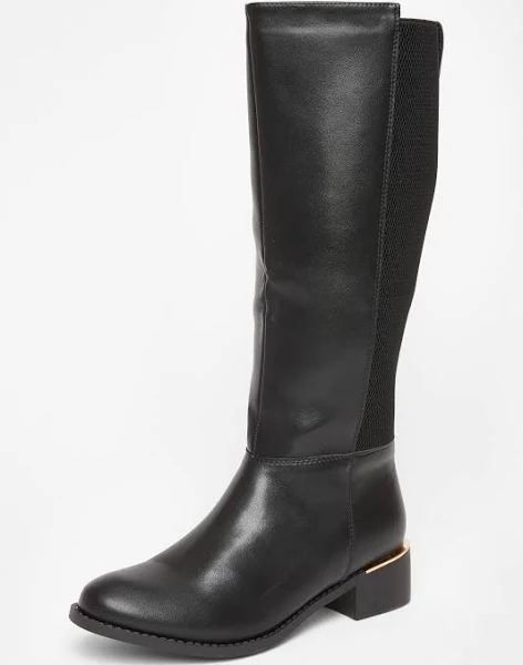 Quiz Wide Fit Knee High Boots