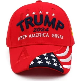 Trump 2024 Hat Donald Trump Hat 2024 Maga Keep America Great Hat Camo USA Embroidered Adjustable Baseball Cap, Adult Unisex, Size: One size, Green