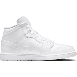 Air Jordan 1 Mid Shoes - White