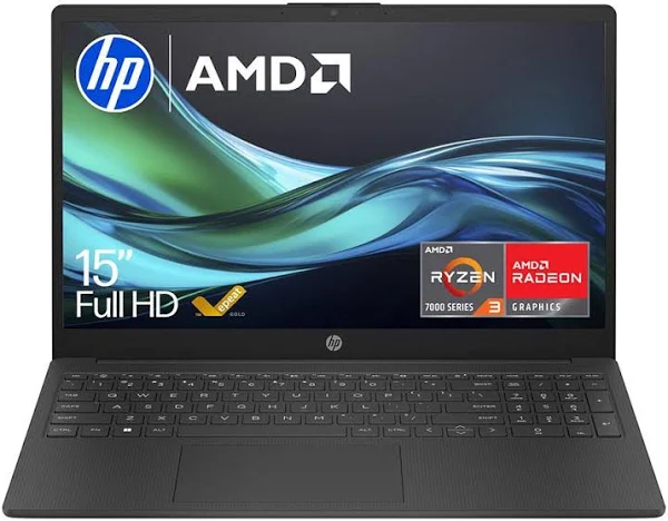 HP 15.6" AMD Ryzen 3 Laptop