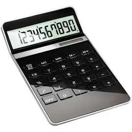 Branded Black Solar Calculator