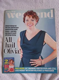 Olivia Colman – Daily Mail Weekend Magazine – 4 January 2014