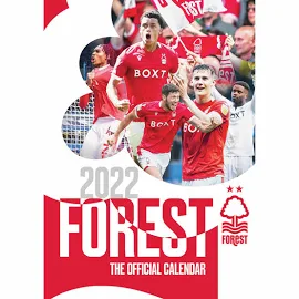 Nottingham Forest FC A3 Calendar 2022