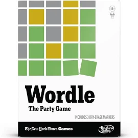 Wordle The Party Game Board Game Hasbro Gaming 2022 New