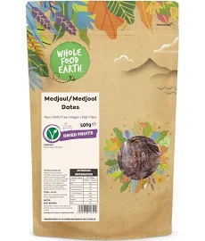 Wholefood Earth Medjoul Dates, 500 G