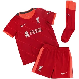 Nike Liverpool Home Kit 21/22 - Kids - Red