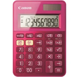 Canon LS-100K Calculator Desktop Basic Pink