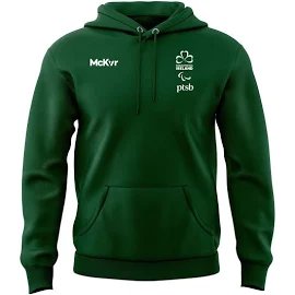 Mc Keever Paralympics Ireland Village Wear Hoodie - Adult - Green Large