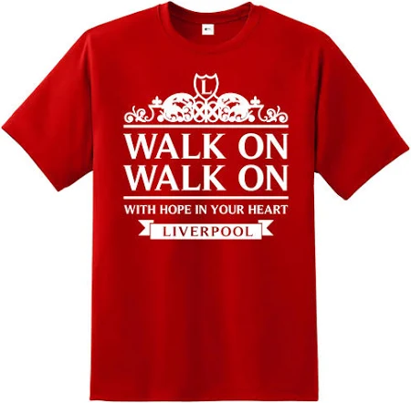 Liverpool Champions Walk on Adult T-Shirt