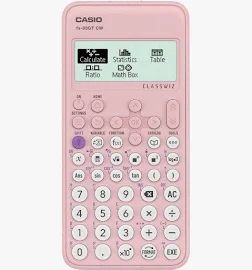 Casio FX 83GTCW Scientific Calculator Pink