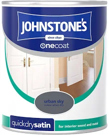 Johnstone's One Coat Quick Dry Satin 750ml - Urban Sky