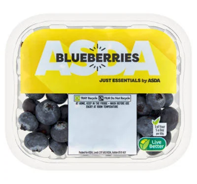 ASDA Just Essentials Blueberries 150g