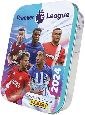 Panini Premier League Sticker Collection Pocket Tin