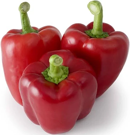 Tesco Red Peppers Each