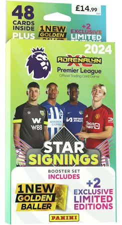 Panini Premier League Adrenalyn XL Star Signings Set