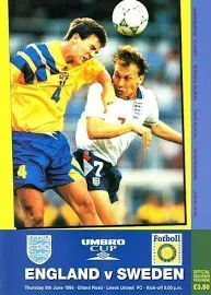 England V Sweden 1995