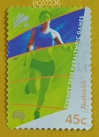 Australia 2000 Paralympics Games Sydney Athletics Used PC07236