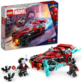 LEGO 76244 Marvel Miles Morales vs. Morbius Toy Car Set