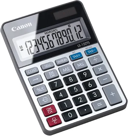 Canon LS-122TS Basic Calculator