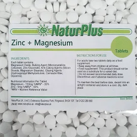 Zinc and Magnesium 180