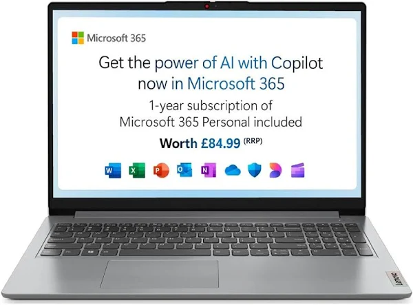 Lenovo IdeaPad 1 15.6" Full HD Intel Celeron N4500 Laptop