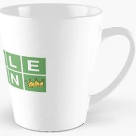 Wordle Queen wordle Tall Coffee Mugs