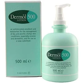 Dermol 500 Moisturising Lotion For Dry Itchy Skin Conditions & For Use