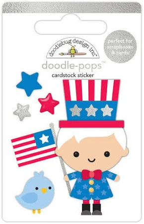 Doodlebug Design Hometown USA Collection Doodle-Pops