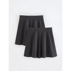 George Grey Skater Girls School Skirt 2 Pack