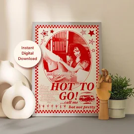 HOT TO GO! - Chappell Roan Poster